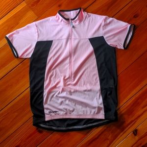 Short-sleeved cycling jersey